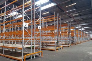 Aisle Markers On Pallet Racking