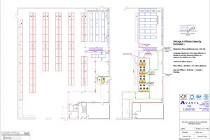 Office mezzanne project drawing