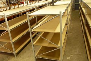 Longspan Shelving on mezzanine