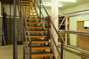 Mezzanine staircase