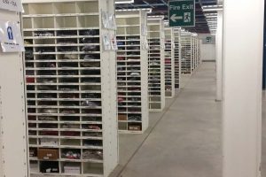 Shortspan Steel Sheving with multiple dividers