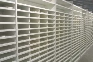 Warehouse returns shelving bays