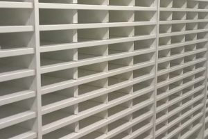 Warehouse Shelving Close Up