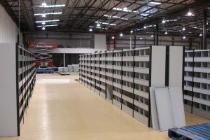 Installation of shortspan shelving