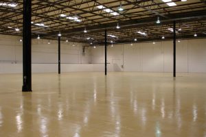 Warehouse flooring preparation