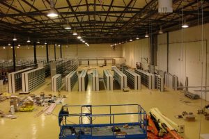 Warehouse shelving