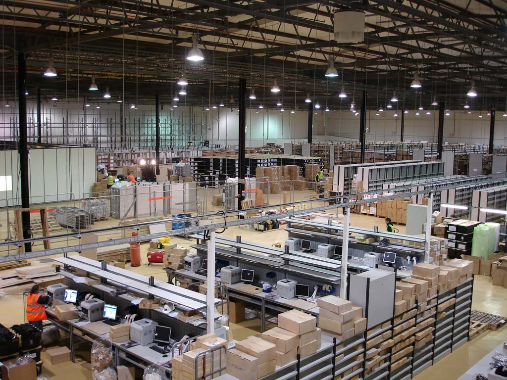 Overview of working ecommerce warehouse