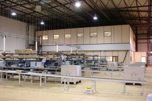 Two tier office mezzanine floor