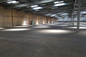 Cleared floor