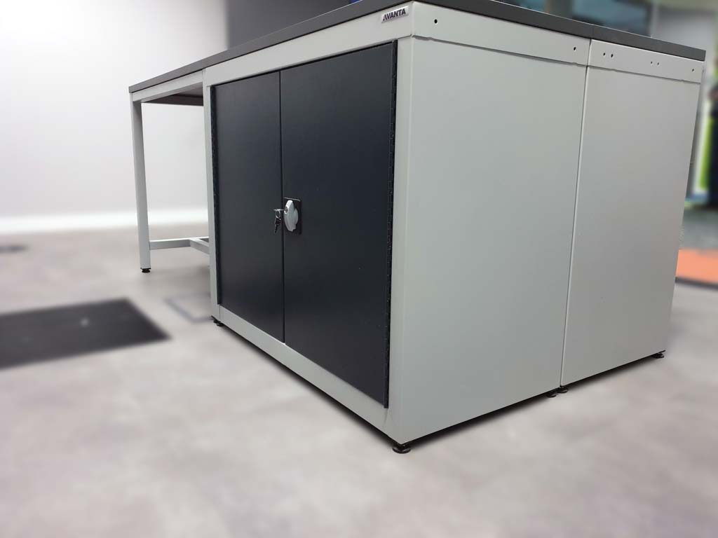 Avanta Workbench with Storage Cabinet