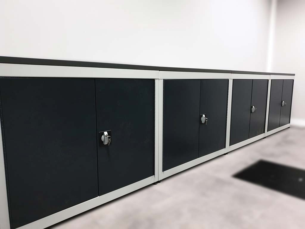 Low Level Cabinets with Worktop Over