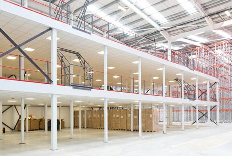 Mezzanine floor fire rated