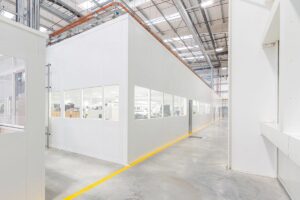 factory offices from steel