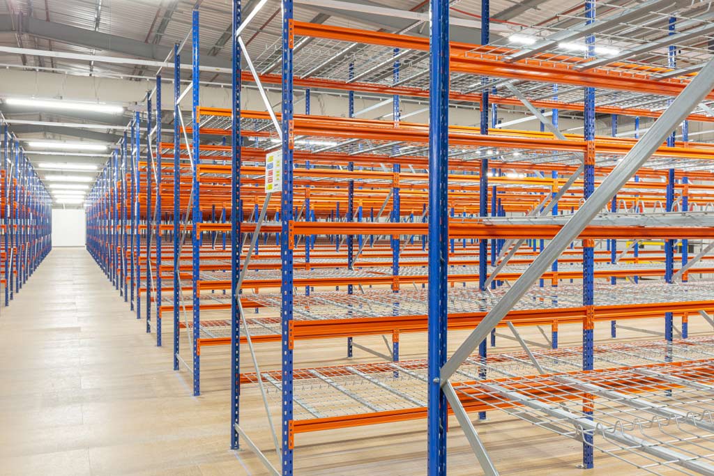 Runs of shelving