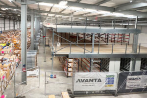Mezzanine Floor Build Progress