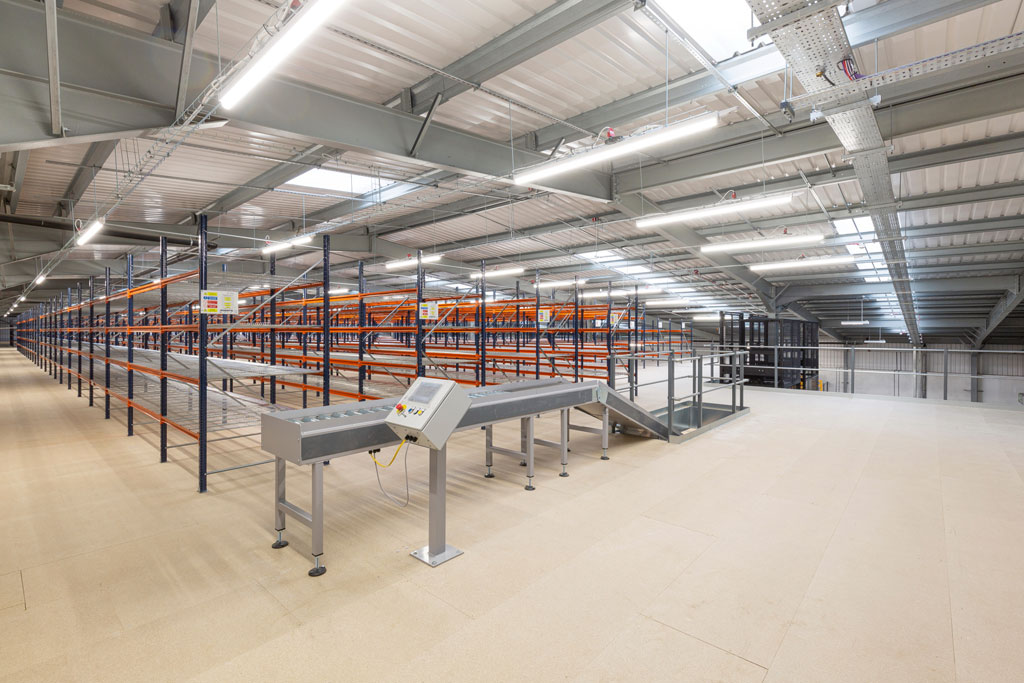 top level of mezzanine