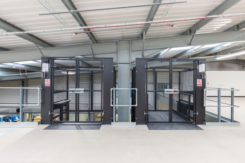 Two goods lifts