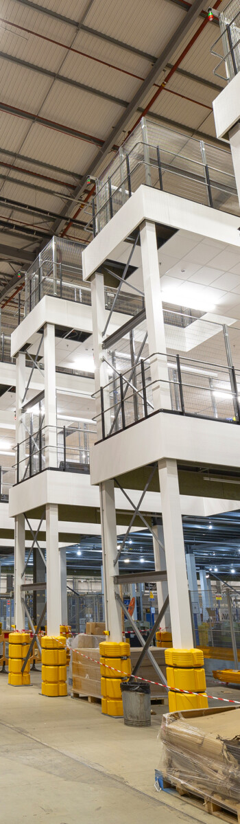 two level mezzanine floor