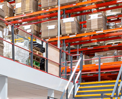 mezzanine and racking