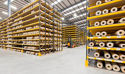 Carpet Racking Project For Long Term Client