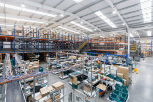 Multi-tier racking structure