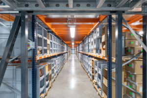 Racking aisle
