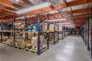 Pallet Racking into a multi-tier