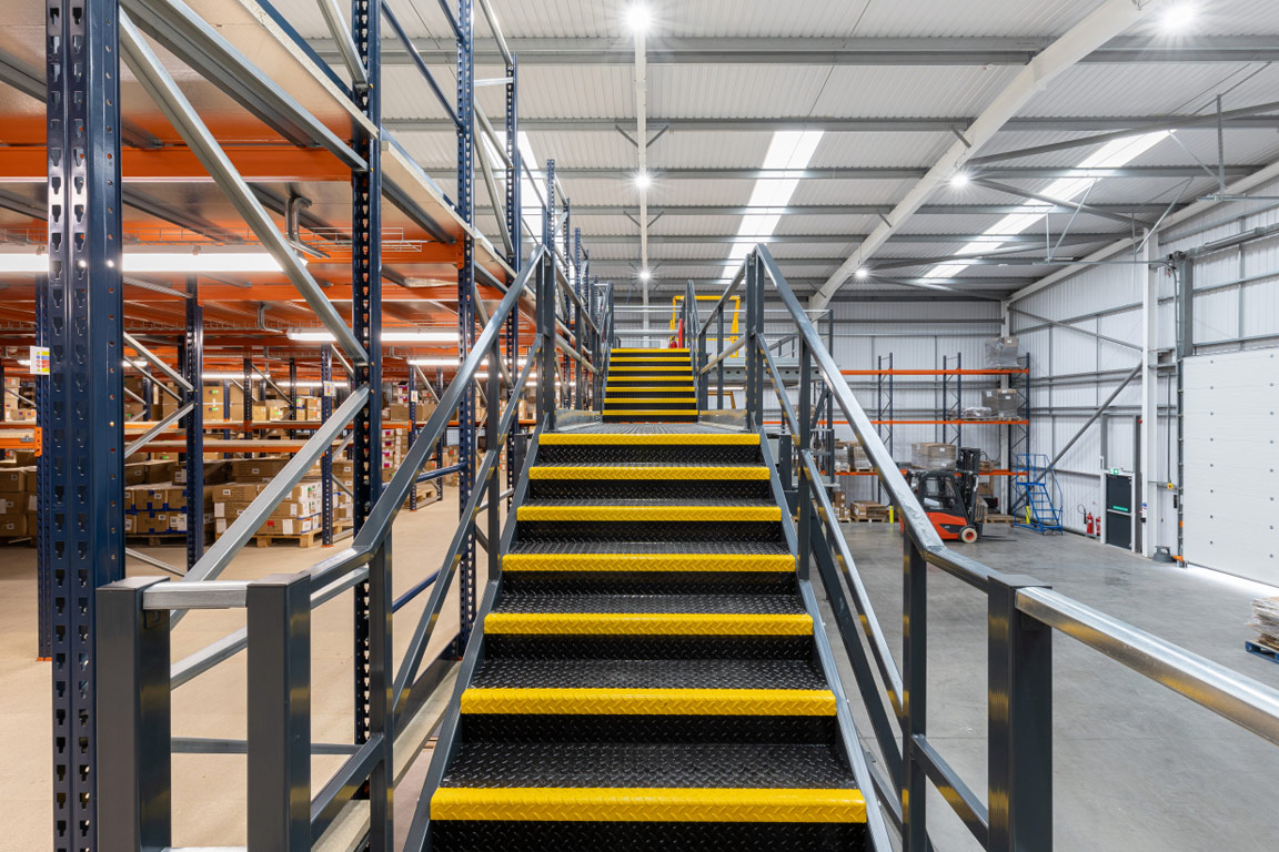 mezzanine staircase