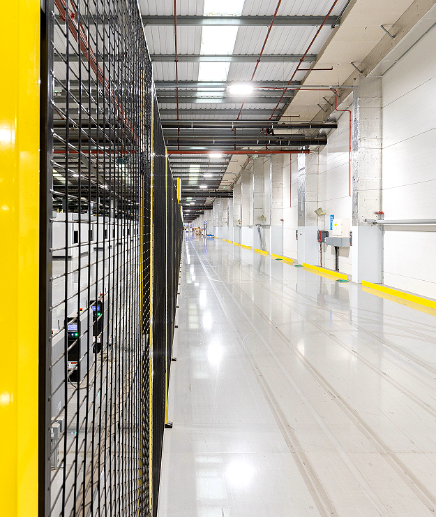 Mesh machine fencing