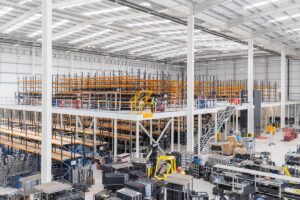 mezzanine in warehouse