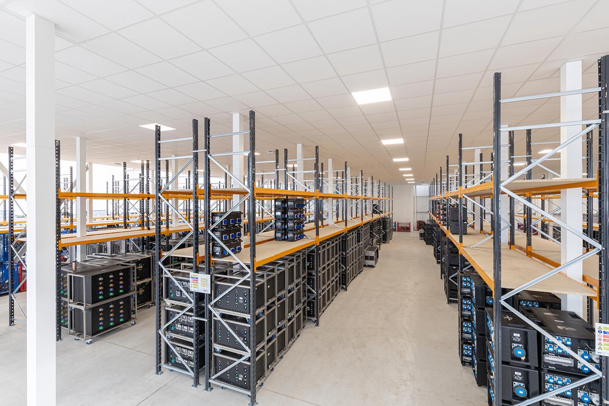 pallet racking ground level