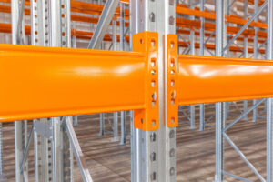 Pallet racking beam connections
