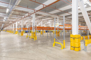 Pallet Racking with upright protectors