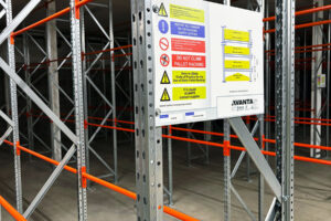 Load notice sign