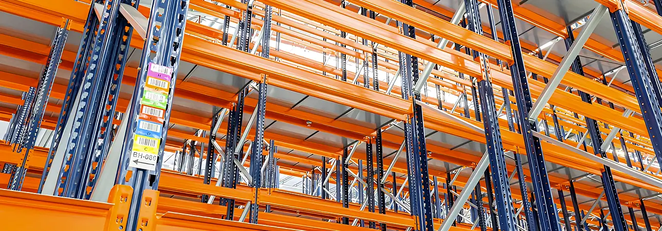 Next Steps For Your Warehouse Security - Avanta UK Large warehouse racking structure