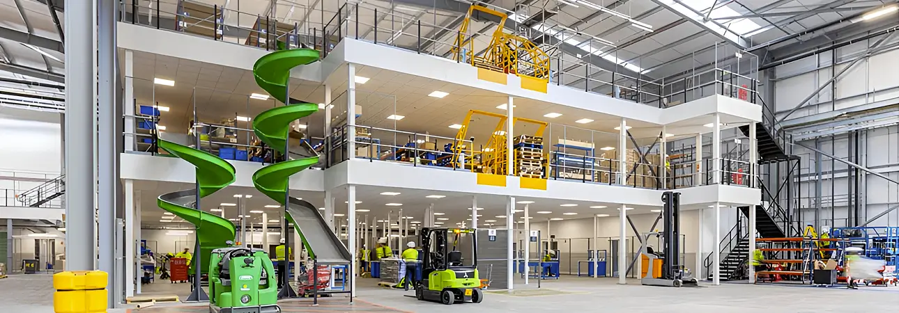The Five Pillars of Warehouse Security - Avanta UK Multi-level warehouse mezzanine