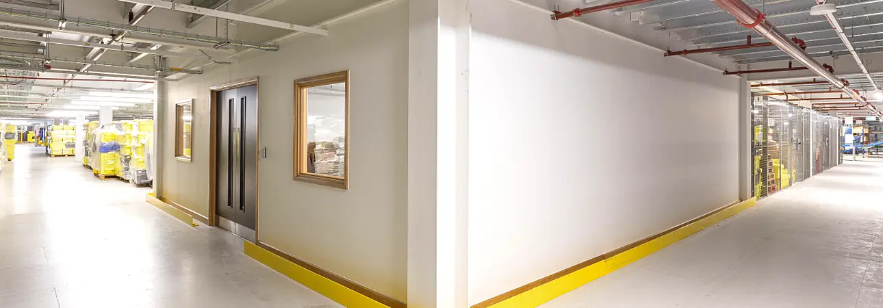 How_Space_Is_Released - Avanta UK Partitioned room within warehouse