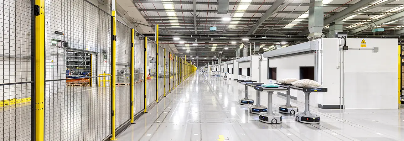 Operations_Need_Dedicated_Space - Avanta UK Automated picking robots in segregated warehouse area
