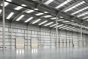 New warehouse interior