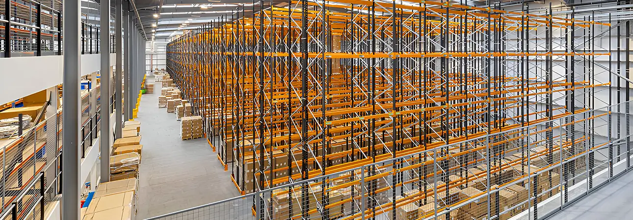 Racking Weight Capacity FAQs - Avanta UK Large racking system being loaded