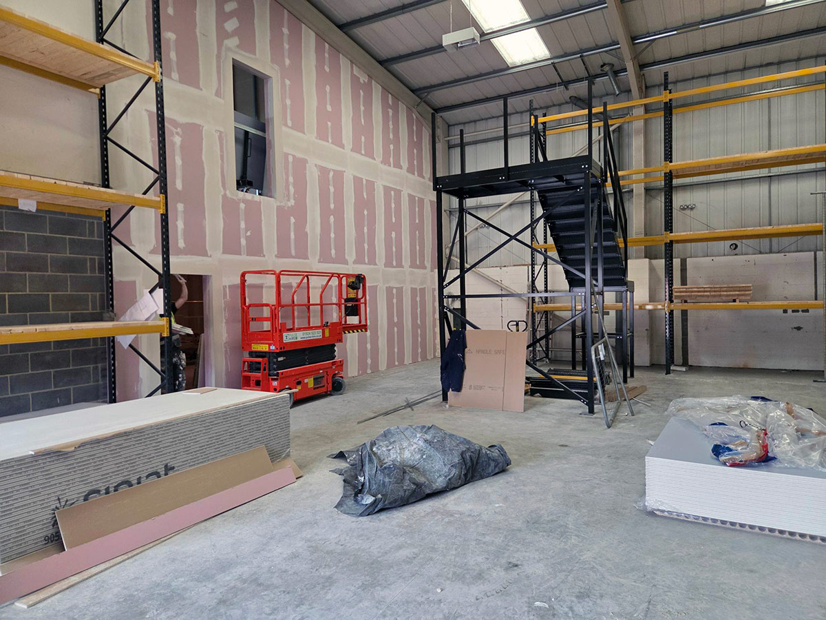 warehouse jumbo stud wall