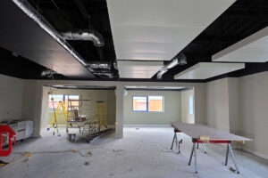 Office fit out work in progress